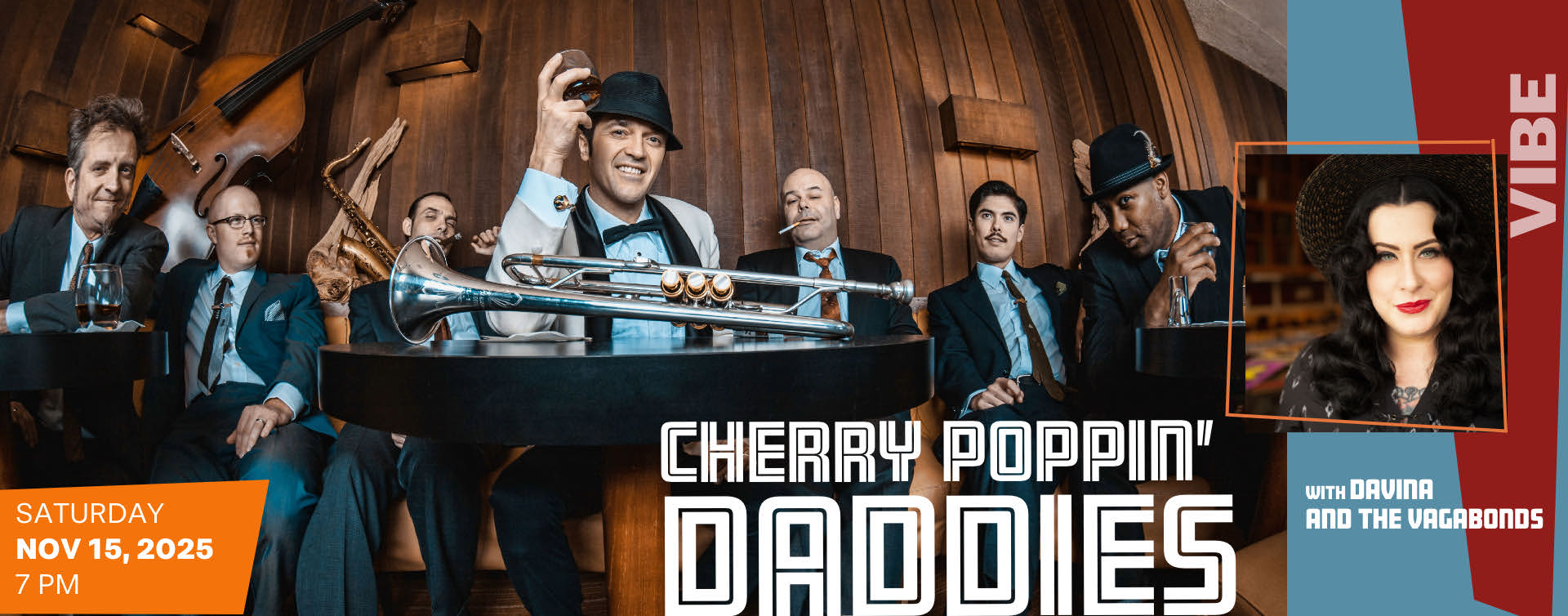 Cherry Daddies with Davina and The Vagabonds